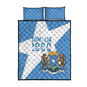 Personalized Somalis Independence Day Quilt Bed Set Soomaaliya Arise Somalis!
