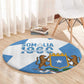 Personalized Somalis Independence Day Round Carpet Soomaaliya Arise Somalis!