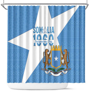 Personalized Somalis Independence Day Shower Curtain Soomaaliya Arise Somalis!
