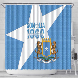 Personalized Somalis Independence Day Shower Curtain Soomaaliya Arise Somalis!