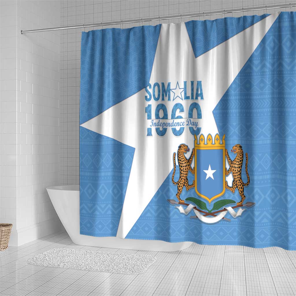 Personalized Somalis Independence Day Shower Curtain Soomaaliya Arise Somalis!