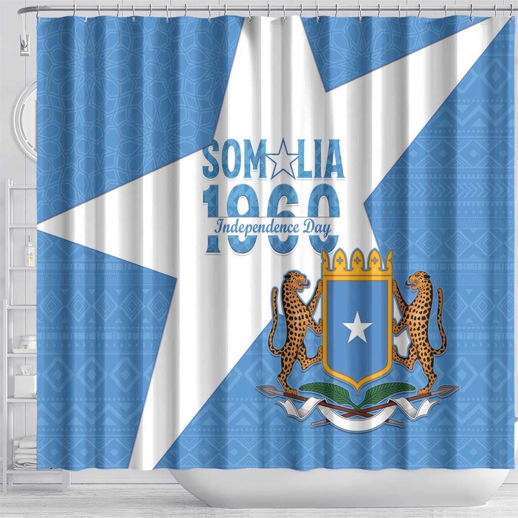 Personalized Somalis Independence Day Shower Curtain Soomaaliya Arise Somalis!