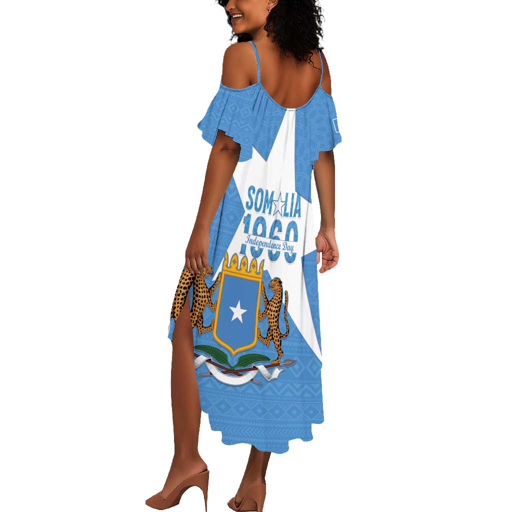 Personalized Somalis Independence Day Summer Maxi Dress Soomaaliya Arise Somalis!