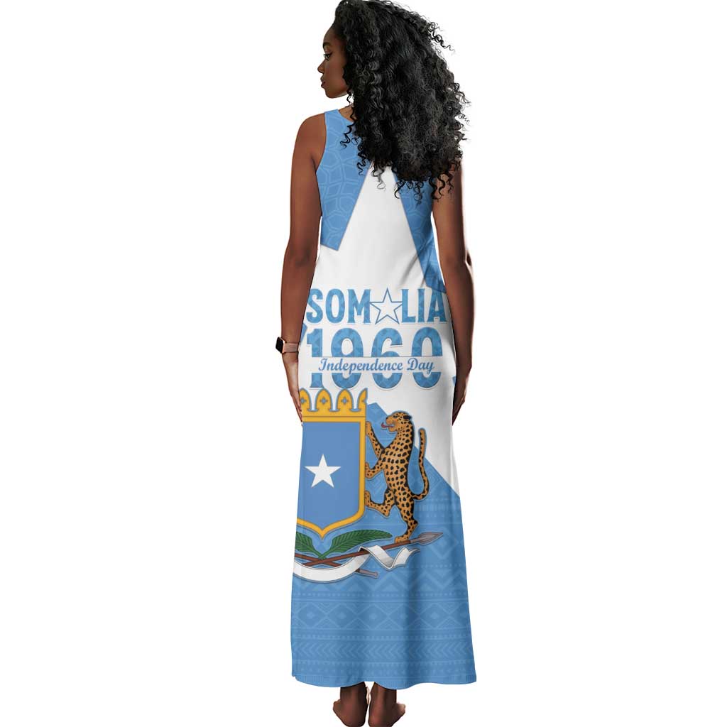Personalized Somalis Independence Day Tank Maxi Dress Soomaaliya Arise Somalis!