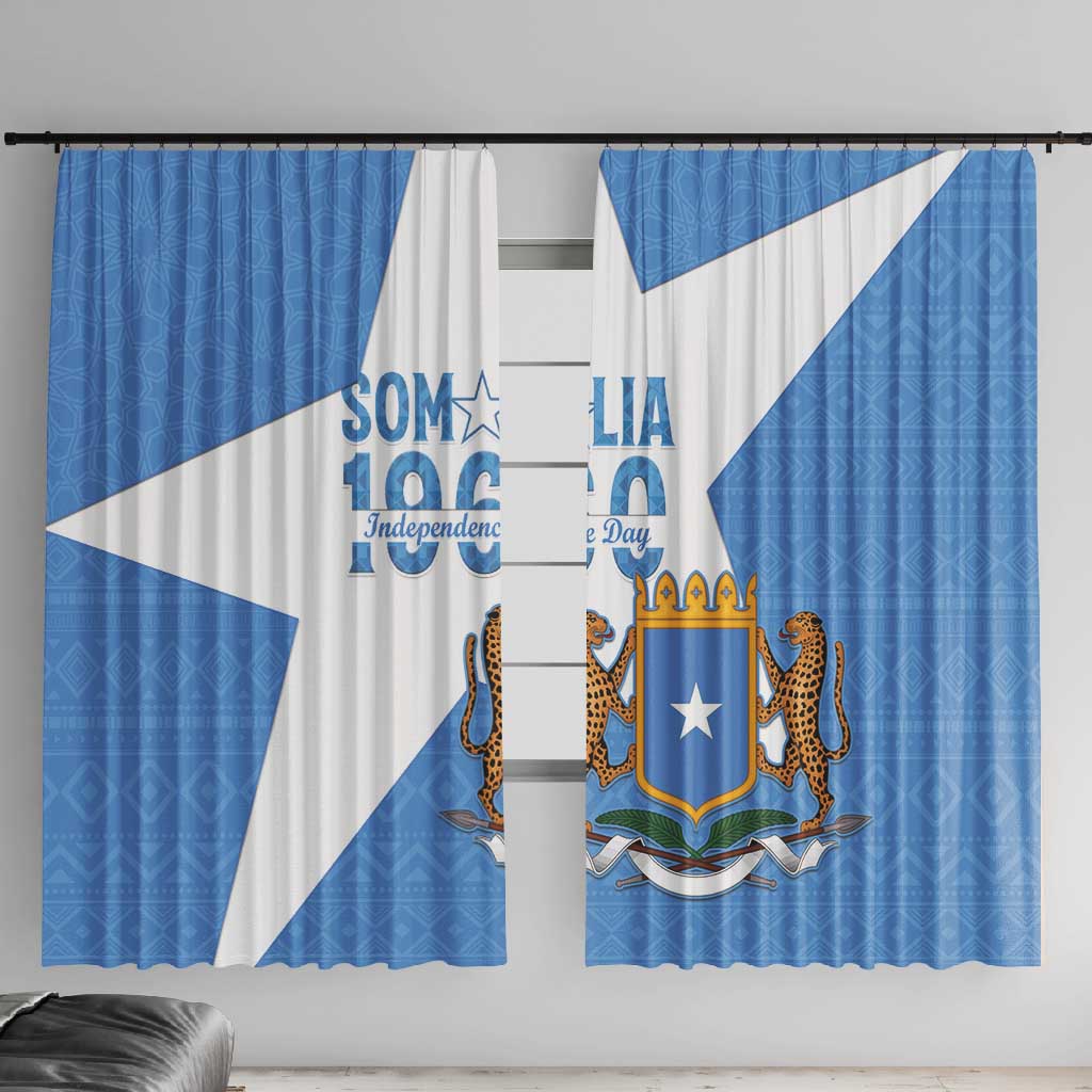 Personalized Somalis Independence Day Window Curtain Soomaaliya Arise Somalis!