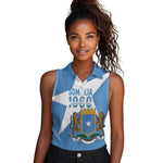 Personalized Somalis Independence Day Women Sleeveless Polo Shirt Soomaaliya Arise Somalis!
