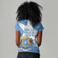 Personalized Somalis Independence Day Women V-Neck T-Shirt Soomaaliya Arise Somalis!
