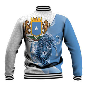 Coat of arms of Soomaaliya Baseball Jacket Leopard Skin mix Islamic Pattern