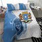 Coat of arms of Soomaaliya Bedding Set Leopard Skin mix Islamic Pattern