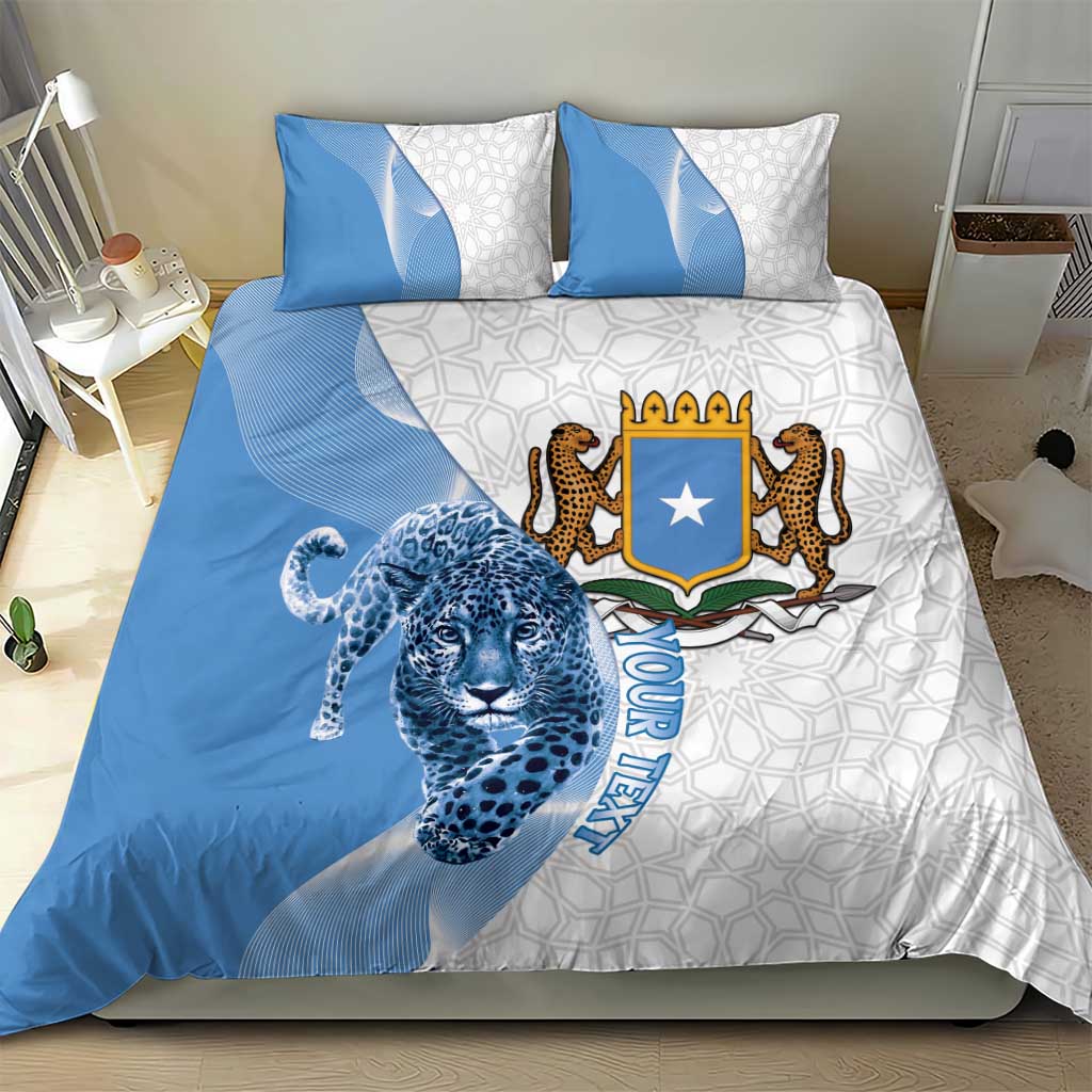 Coat of arms of Soomaaliya Bedding Set Leopard Skin mix Islamic Pattern