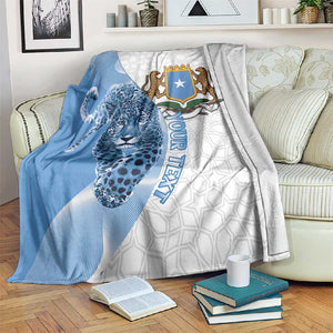 Coat of arms of Soomaaliya Blanket Leopard Skin mix Islamic Pattern