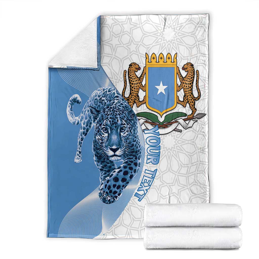 Coat of arms of Soomaaliya Blanket Leopard Skin mix Islamic Pattern