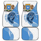 Coat of arms of Soomaaliya Car Mats Leopard Skin mix Islamic Pattern