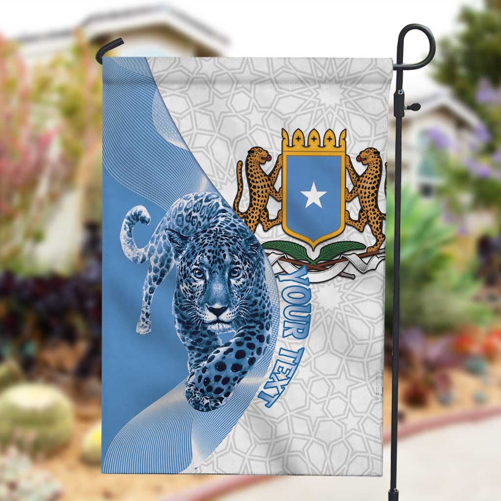 Coat of arms of Soomaaliya Garden Flag Leopard Skin mix Islamic Pattern
