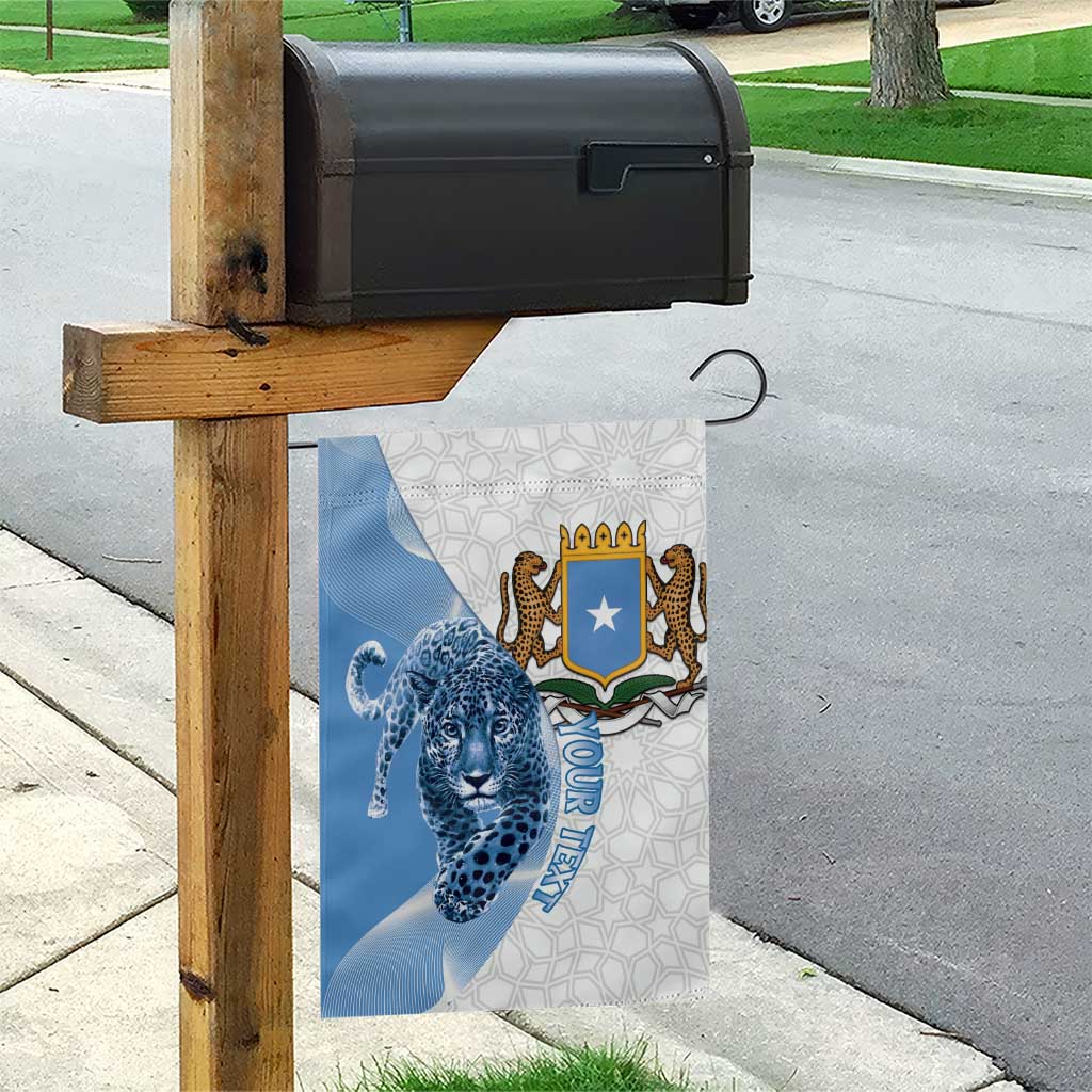 Coat of arms of Soomaaliya Garden Flag Leopard Skin mix Islamic Pattern