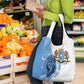 Coat of arms of Soomaaliya Grocery Bag Leopard Skin mix Islamic Pattern