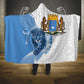 Coat of arms of Soomaaliya Hooded Blanket Leopard Skin mix Islamic Pattern