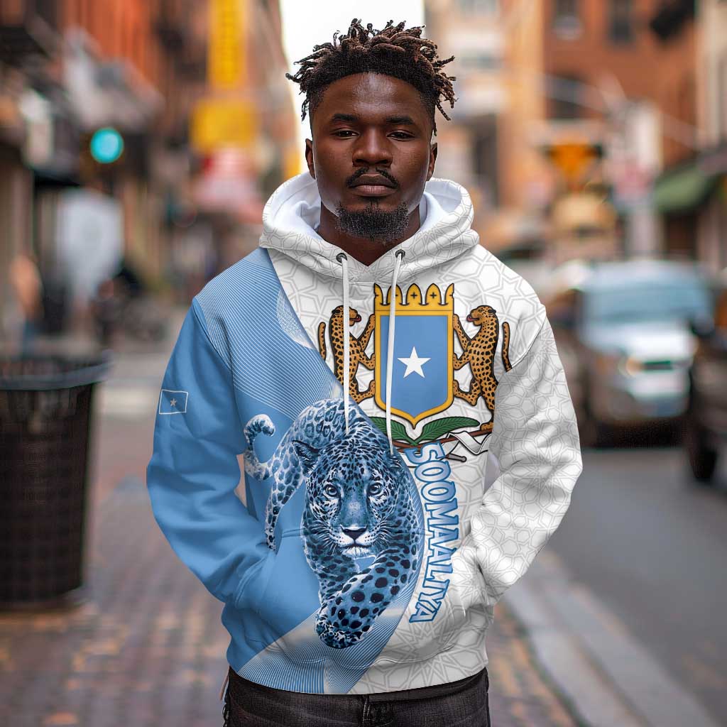 Coat of arms of Soomaaliya Hoodie Leopard Skin mix Islamic Pattern