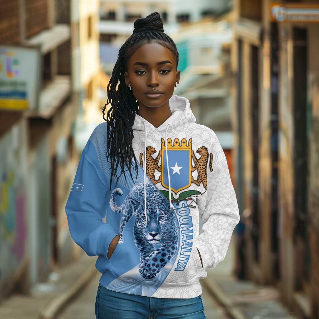 Coat of arms of Soomaaliya Hoodie Leopard Skin mix Islamic Pattern