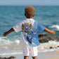 Coat of arms of Soomaaliya Kid Hawaiian Shirt Leopard Skin mix Islamic Pattern