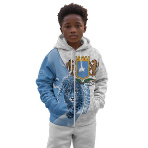 Coat of arms of Soomaaliya Kid Hoodie Leopard Skin mix Islamic Pattern