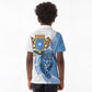 Coat of arms of Soomaaliya Kid Polo Shirt Leopard Skin mix Islamic Pattern