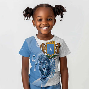 Coat of arms of Soomaaliya Kid T shirt Leopard Skin mix Islamic Pattern