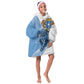 Coat of arms of Soomaaliya Kid Wearable Blanket Hoodie Leopard Skin mix Islamic Pattern