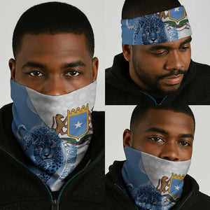 Coat of arms of Soomaaliya Neck Gaiter Leopard Skin mix Islamic Pattern LT15