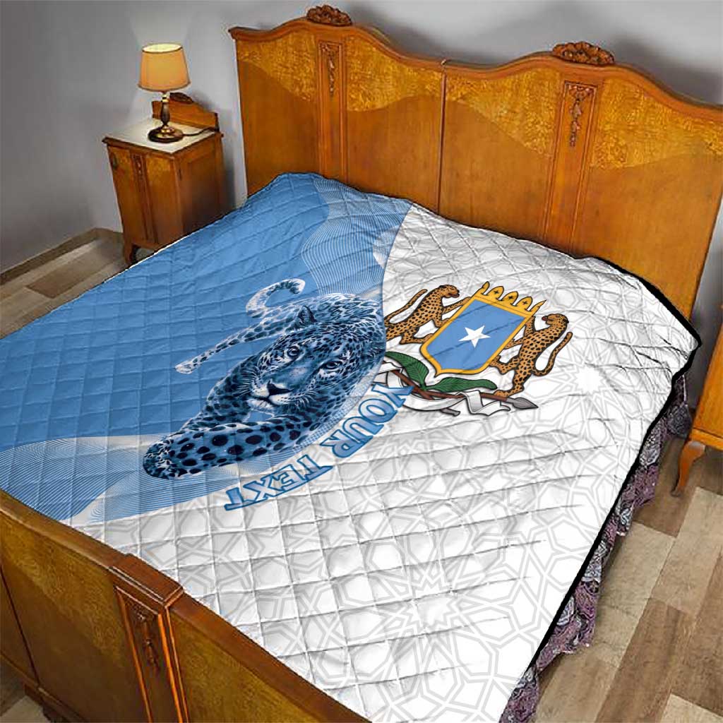 Coat of arms of Soomaaliya Quilt Leopard Skin mix Islamic Pattern