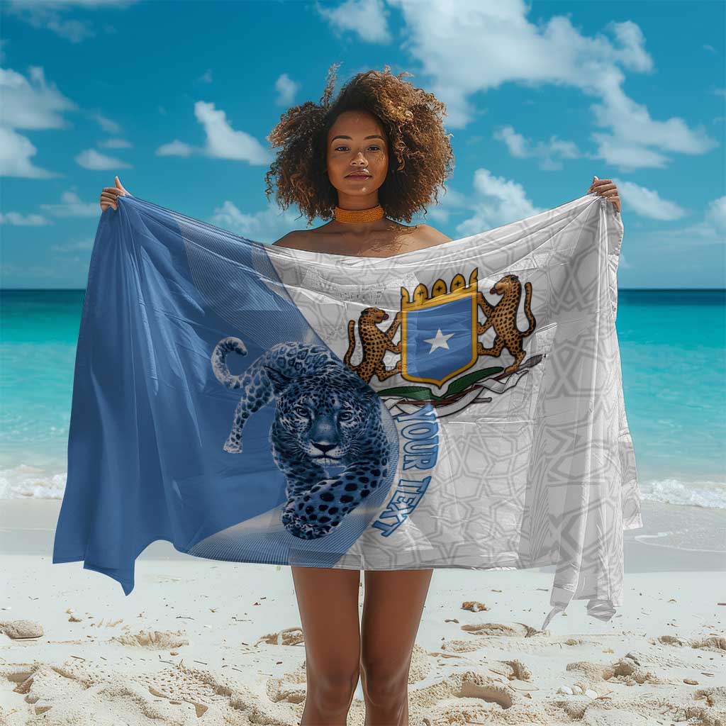 Coat of arms of Soomaaliya Sarong Leopard Skin mix Islamic Pattern