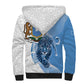 Coat of arms of Soomaaliya Sherpa Hoodie Leopard Skin mix Islamic Pattern
