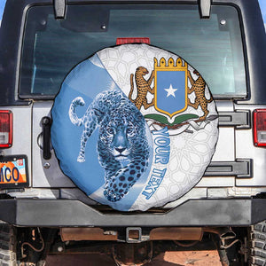 Coat of arms of Soomaaliya Spare Tire Cover Leopard Skin mix Islamic Pattern