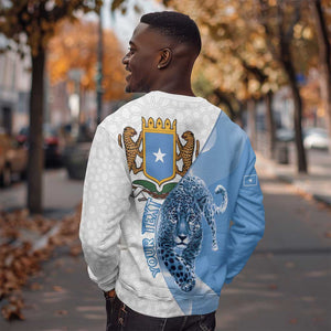 Coat of arms of Soomaaliya Sweatshirt Leopard Skin mix Islamic Pattern