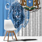 Coat of arms of Soomaaliya Window Curtain Leopard Skin mix Islamic Pattern