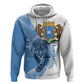 Coat of arms of Soomaaliya Zip Hoodie Leopard Skin mix Islamic Pattern