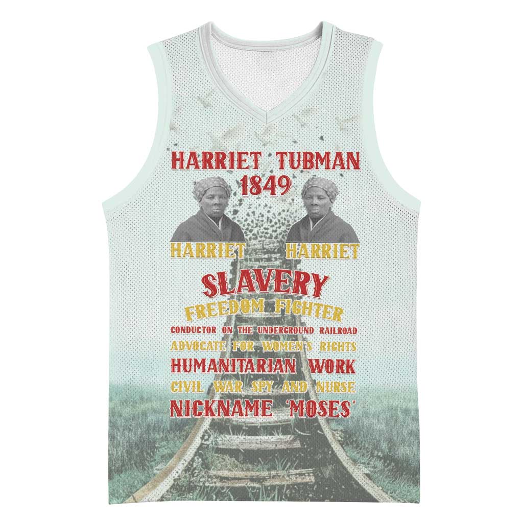 Moses of Freedom Basketball Jersey Harriet Tubman Tribute LT15