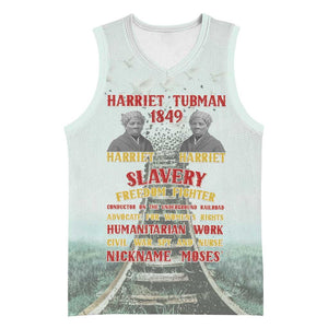 Moses of Freedom Basketball Jersey Harriet Tubman Tribute LT15