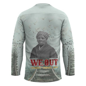 Harriet Tubman 1849 Hockey Jersey Freedom Fighter Legacy