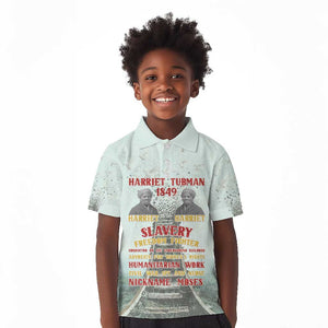 Moses of Freedom Kid Polo Shirt Harriet Tubman Tribute - African Pride
