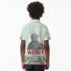 Moses of Freedom Kid Polo Shirt Harriet Tubman Tribute - African Pride
