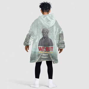 Moses of Freedom Kid Wearable Blanket Hoodie Harriet Tubman Tribute - African Pride
