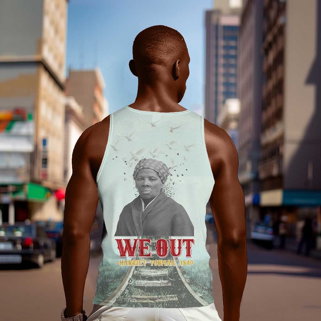 Moses of Freedom Men Tank Top Harriet Tubman Tribute - African Pride