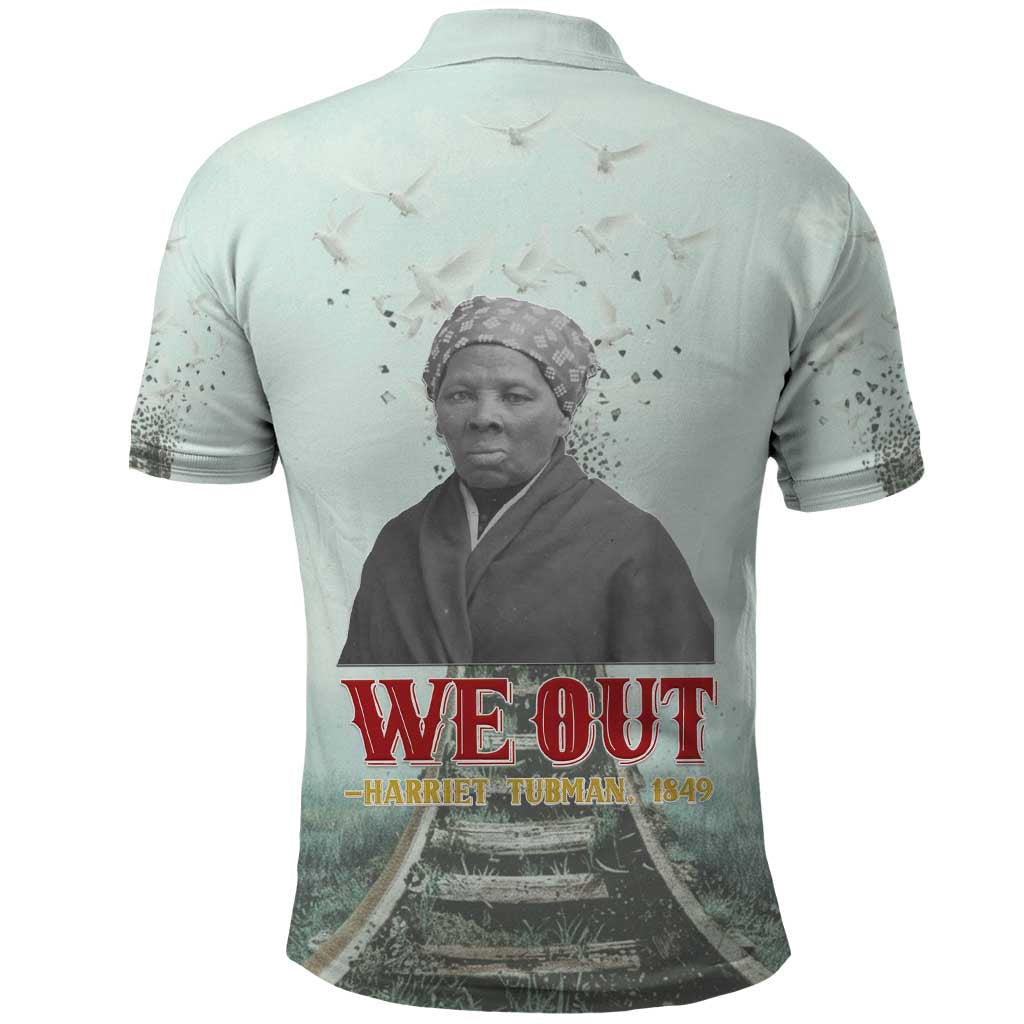Moses of Freedom Polo Shirt Harriet Tubman Tribute - African Pride