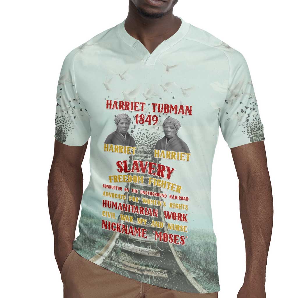 Moses of Freedom Rugby Jersey Harriet Tubman Tribute - African Pride