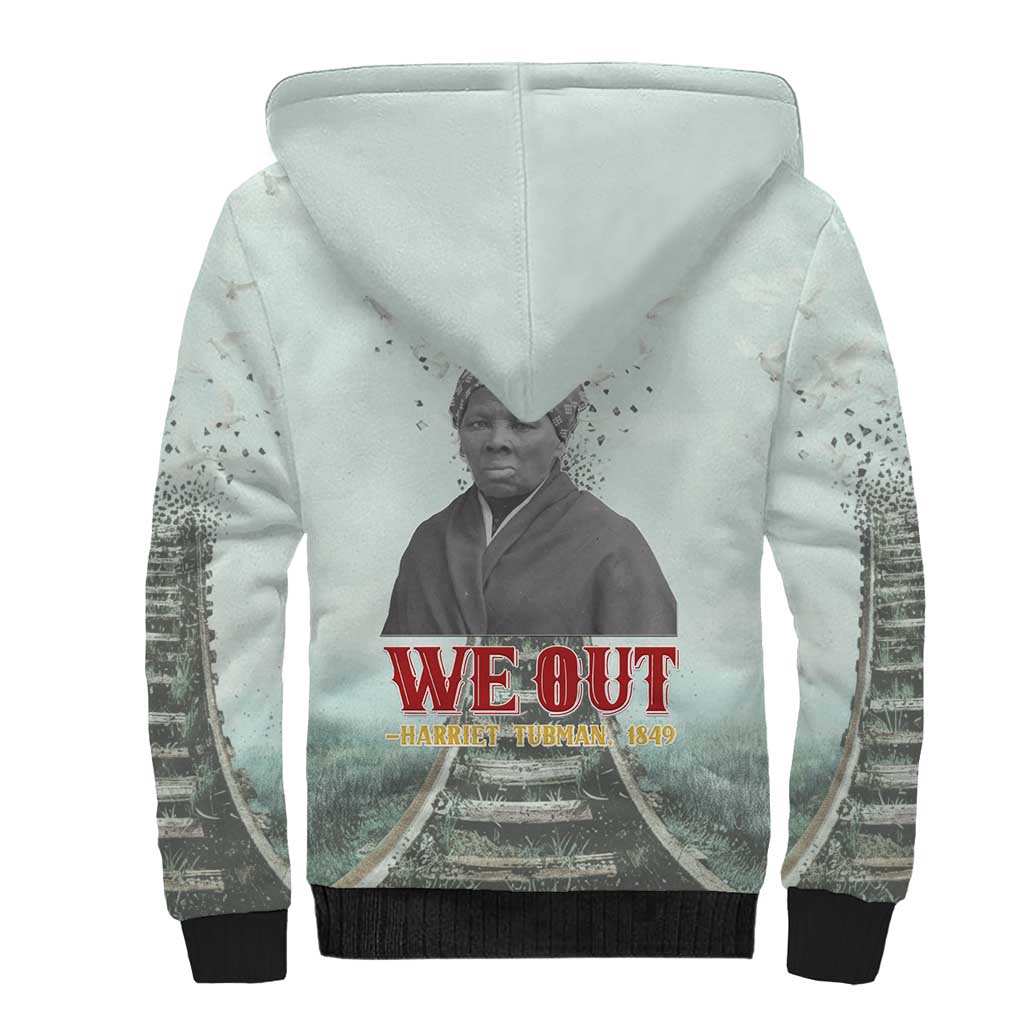 Moses of Freedom Sherpa Hoodie Harriet Tubman Tribute - African Pride