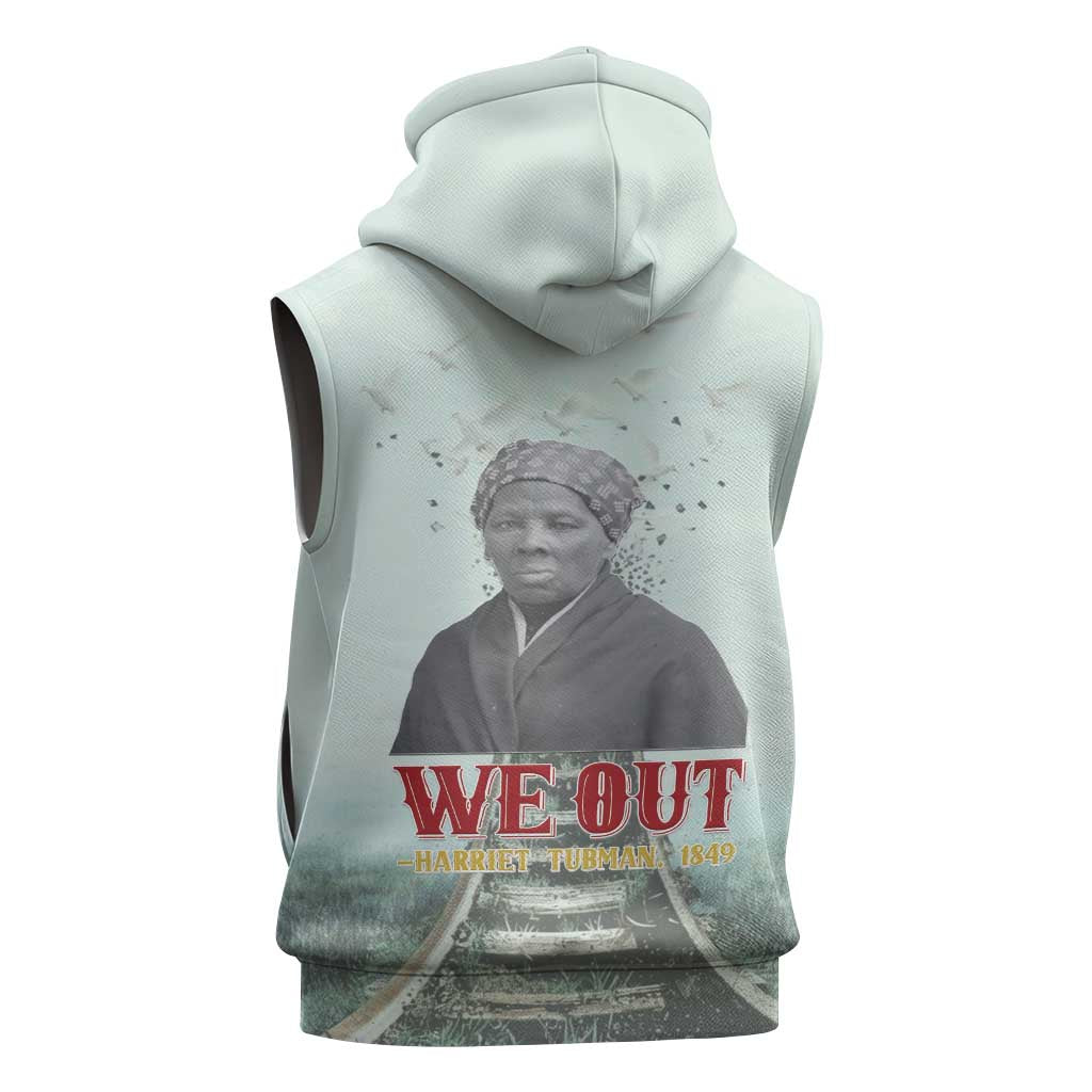 Moses of Freedom Sleeveless Hoodie Harriet Tubman Tribute - African Pride