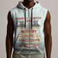 Moses of Freedom Sleeveless Zip Hoodie Harriet Tubman Tribute - African Pride