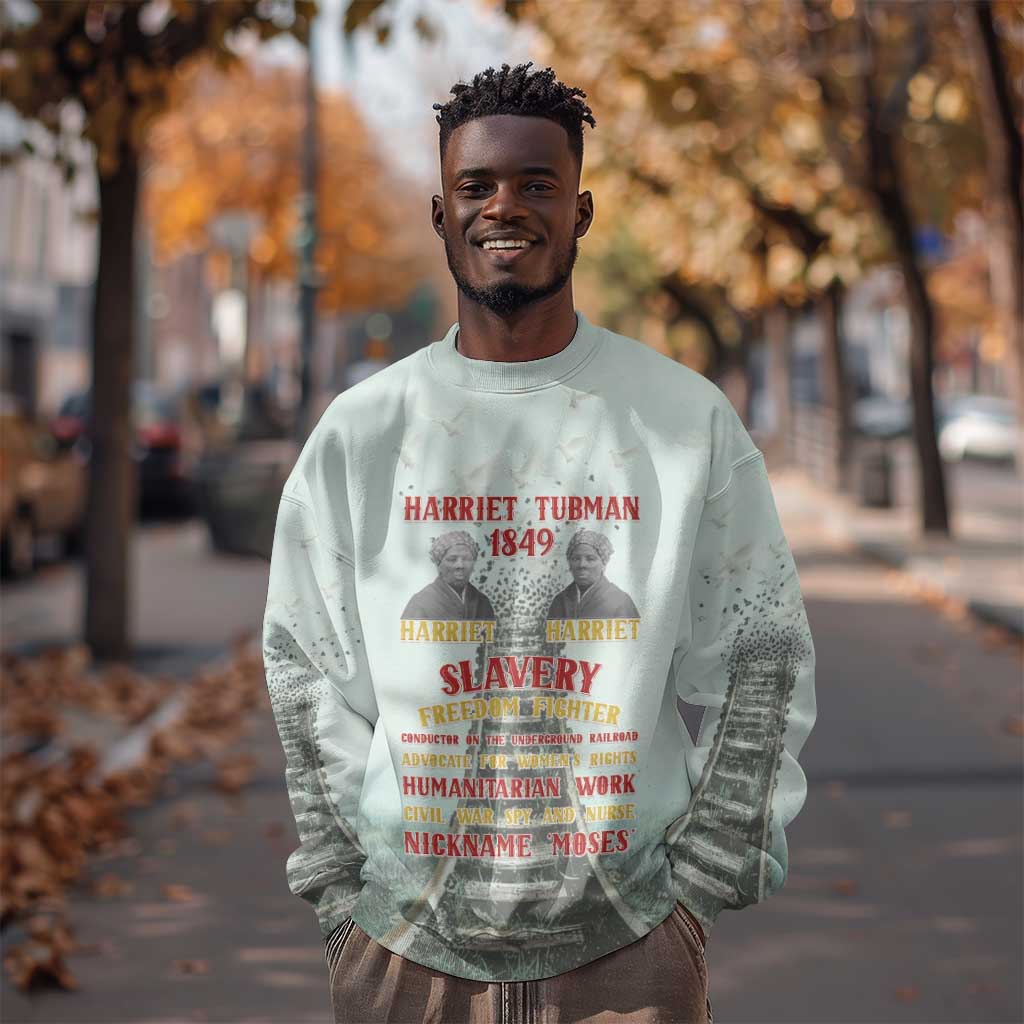 Moses of Freedom Sweatshirt Harriet Tubman Tribute - African Pride