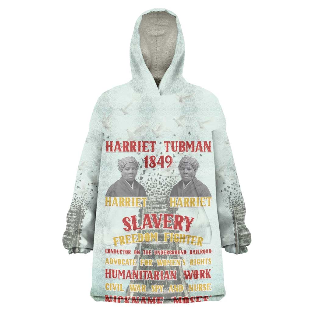 Moses of Freedom Wearable Blanket Hoodie Harriet Tubman Tribute - African Pride